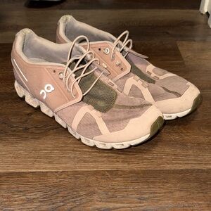 On Running Men's Athletic Shoes - Brown and Cream